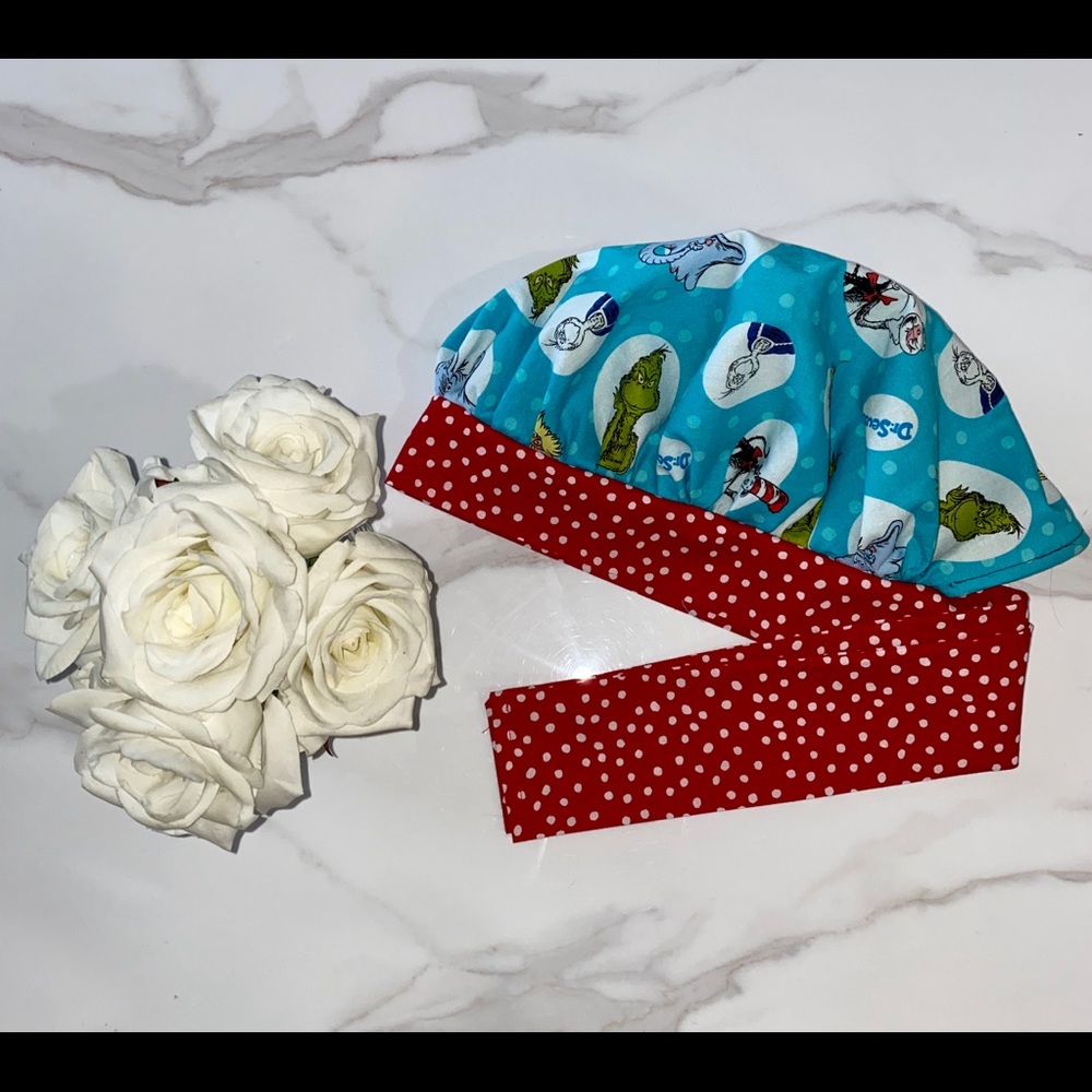 Dr. Seuss scrub cap